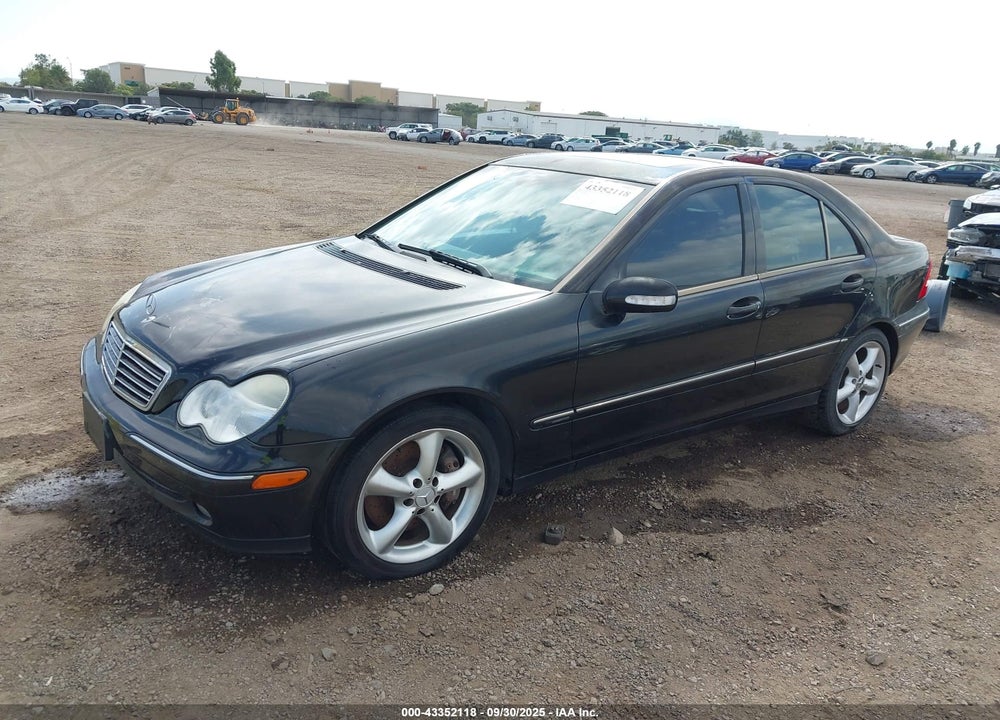 2004 MERCEDES-BENZ C 230 KOMPRESSOR SPORT/SPORT VIN: WDBRF40J84A643409