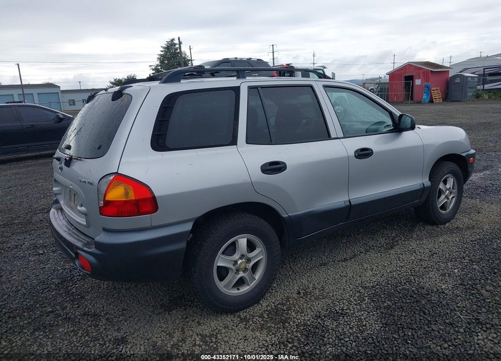 2001 HYUNDAI SANTA FE 2.4L/2.4L GL VIN: KM8SB82B61U027080