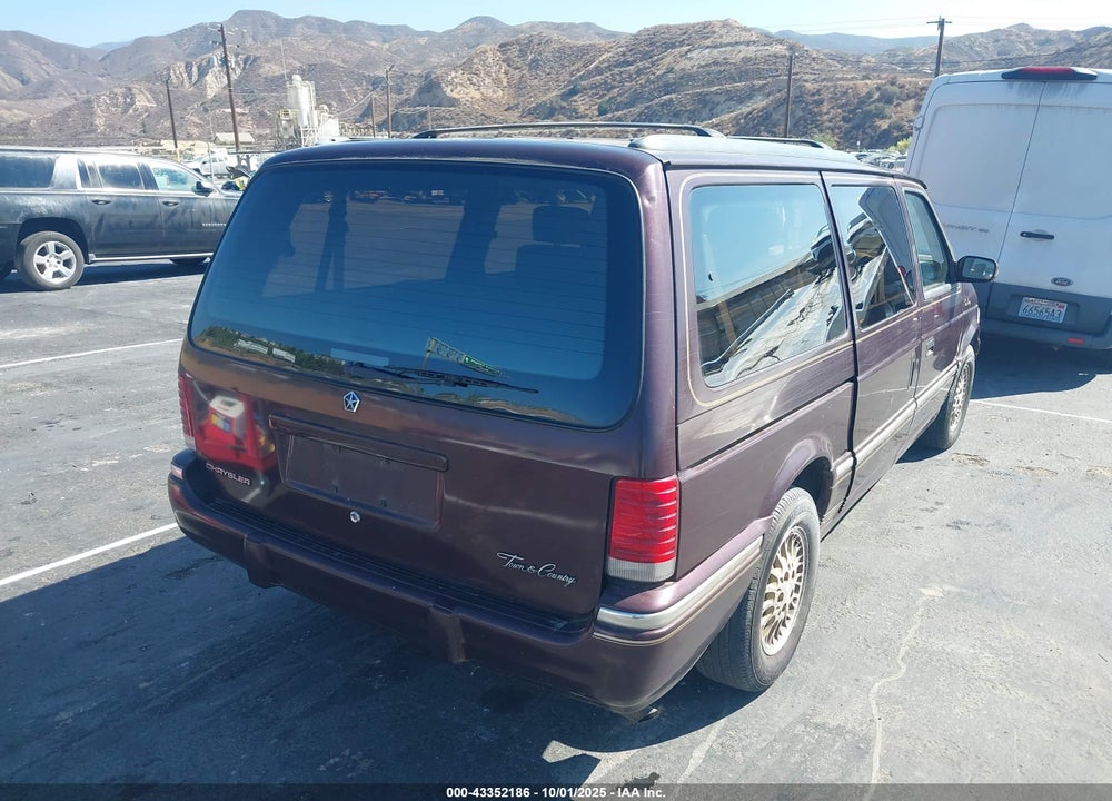 1993 CHRYSLER TOWN & COUNTRY VIN: 1C4GH54R1PX653192