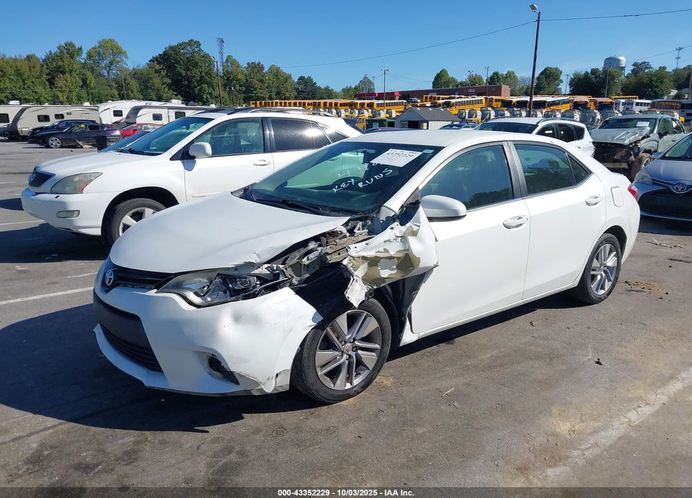 2014 TOYOTA COROLLA LE ECO PLUS VIN: 5YFBPRHE3EP004405