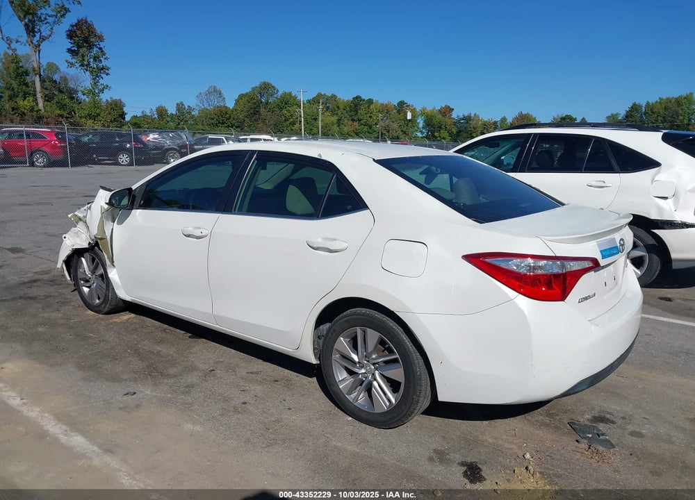 2014 TOYOTA COROLLA LE ECO PLUS VIN: 5YFBPRHE3EP004405