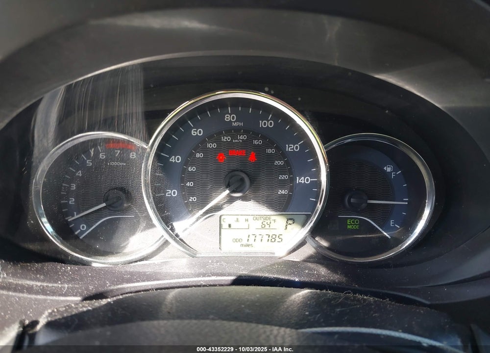 2014 TOYOTA COROLLA LE ECO PLUS VIN: 5YFBPRHE3EP004405