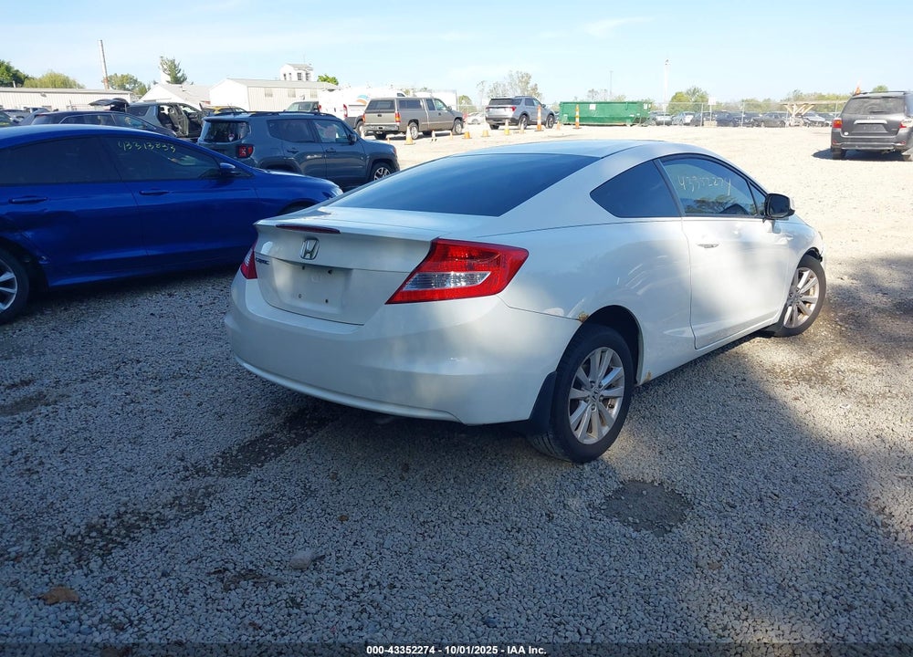 2012 HONDA CIVIC VIN: 2HGFG3B8XCH550642
