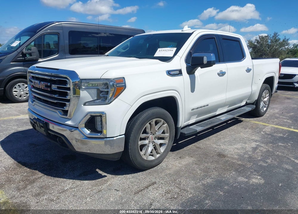 2020 GMC SIERRA 1500 2WD SHORT BOX SLT VIN: 3GTP8DET9LG205740