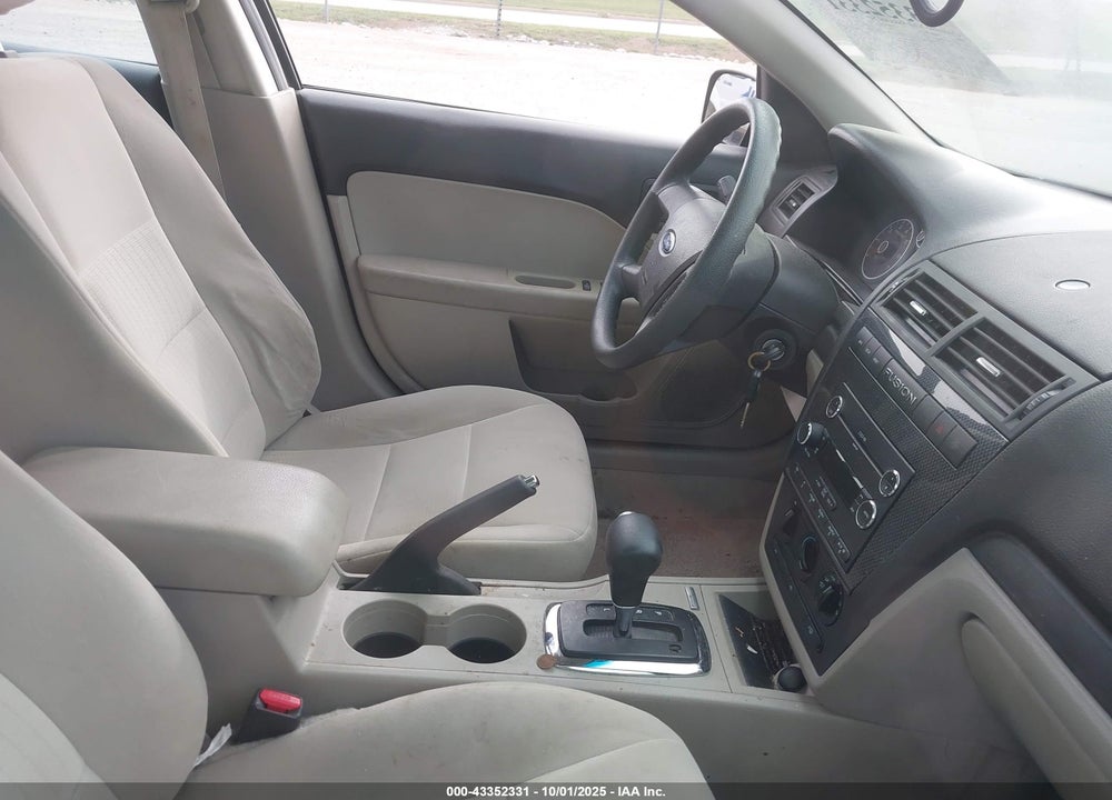 2008 FORD FUSION VIN: 3FAHP07ZX8R248129