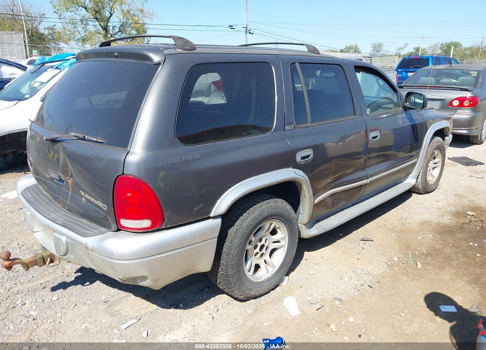 2002 DODGE DURANGO SLT PLUS VIN: 1B8HR58N12F131729