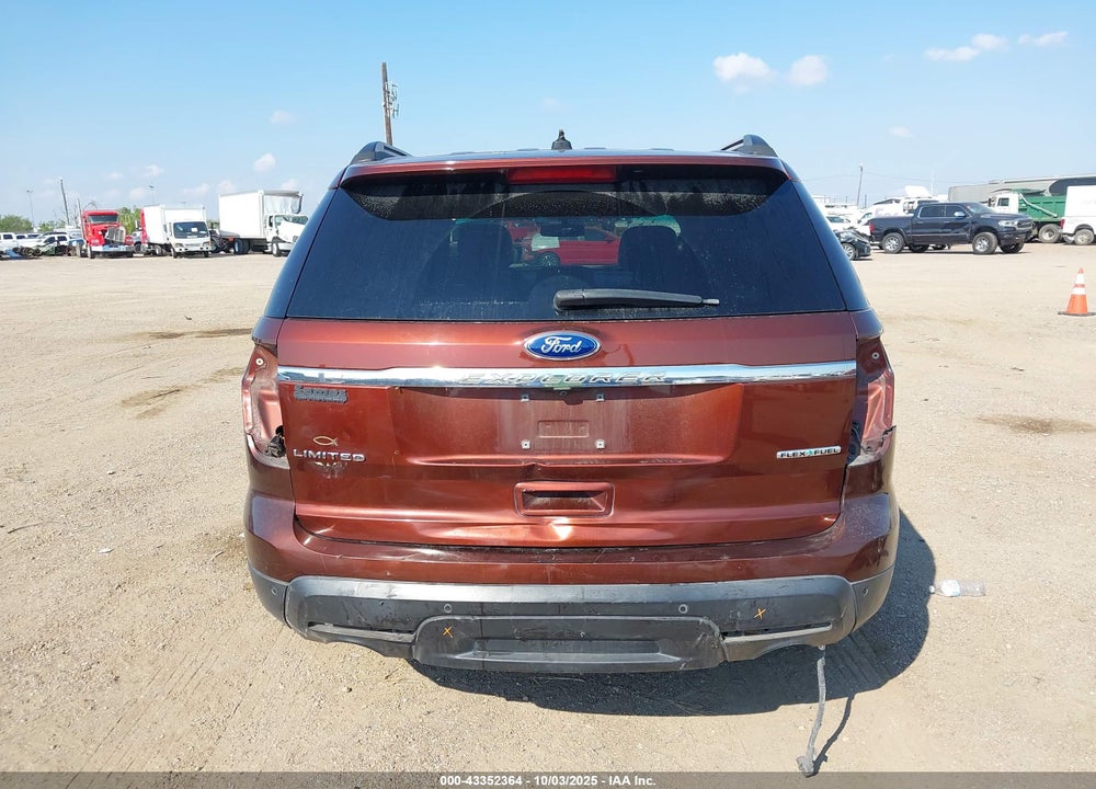2015 FORD EXPLORER LIMITED VIN: 1FM5K7F80FGB24254