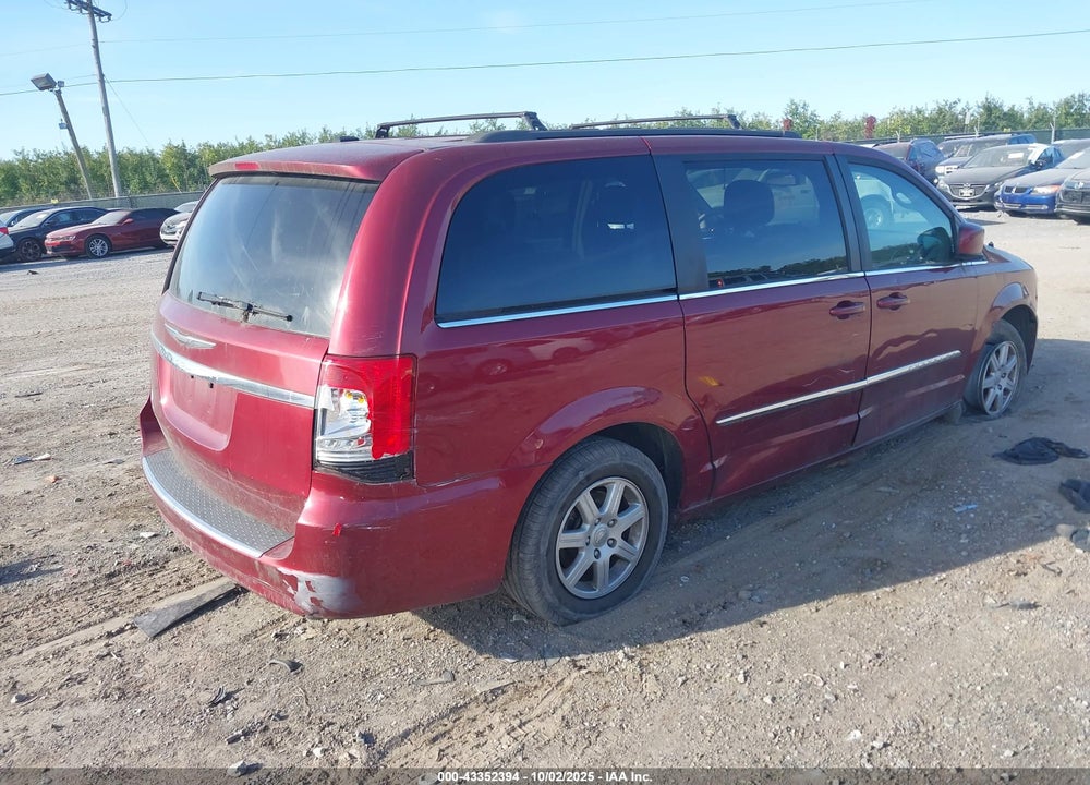 2012 CHRYSLER TOWN & COUNTRY TOURING VIN: 2C4RC1BG6CR409967