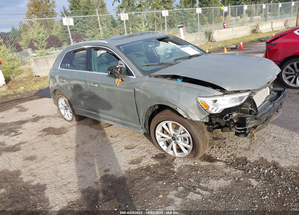 2025 AUDI Q3 PREMIUM 45 TFSI S LINE QUATTRO TIPTRONIC VIN: WA1DECF39S1056659