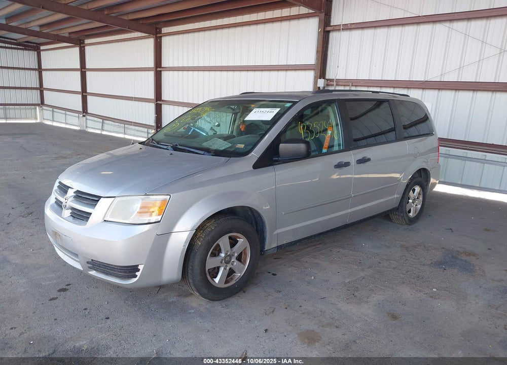 2008 DODGE GRAND CARAVAN SE VIN: 1D8HN44H68B102447