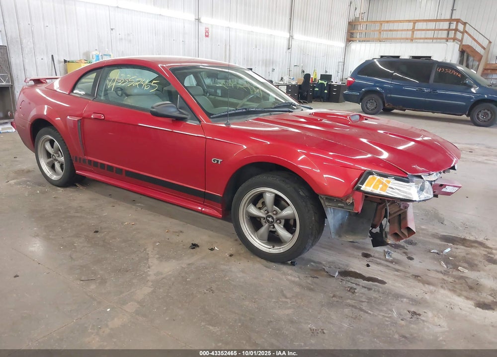 2002 FORD MUSTANG GT VIN: 1FAFP42X82F207393