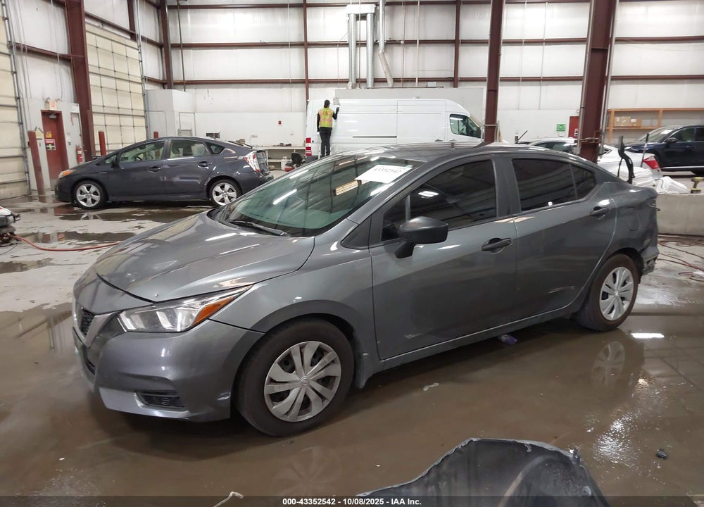 2021 NISSAN VERSA S XTRONIC CVT VIN: 3N1CN8DVXML805857