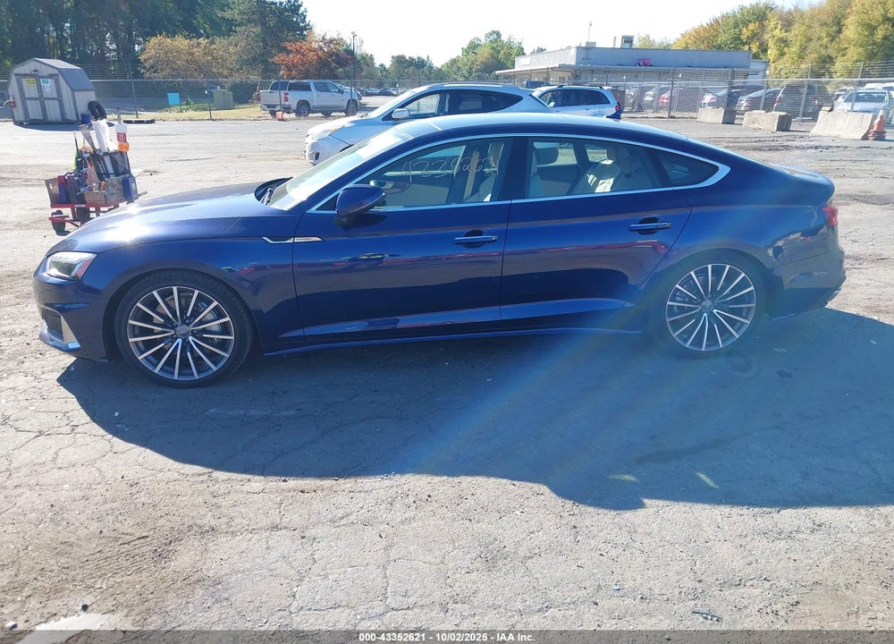 2020 AUDI A5 SPORTBACK PREMIUM PLUS 45 TFSI QUATTRO S TRONIC VIN: WAUCNCF5XLA002045