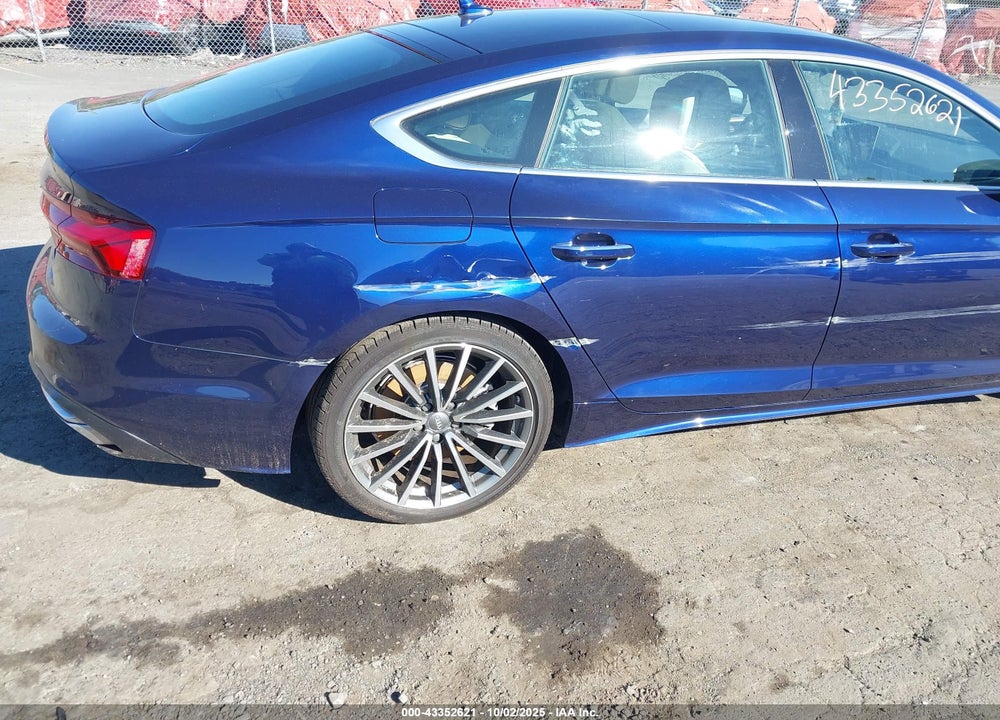 2020 AUDI A5 SPORTBACK PREMIUM PLUS 45 TFSI QUATTRO S TRONIC VIN: WAUCNCF5XLA002045