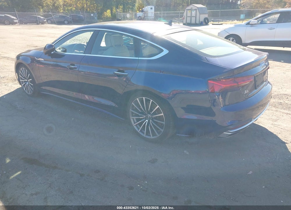 2020 AUDI A5 SPORTBACK PREMIUM PLUS 45 TFSI QUATTRO S TRONIC VIN: WAUCNCF5XLA002045