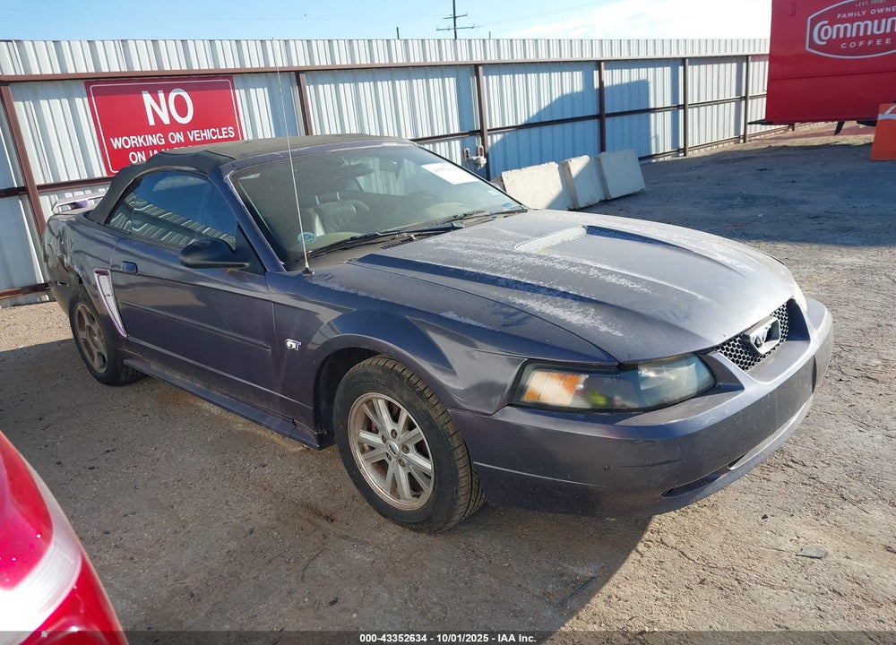2001 FORD MUSTANG VIN: 1FAFP44411F209553
