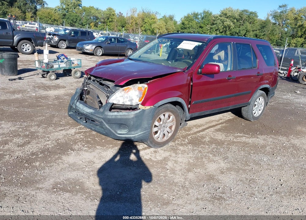 2006 HONDA CR-V EX VIN: JHLRD68846C027883