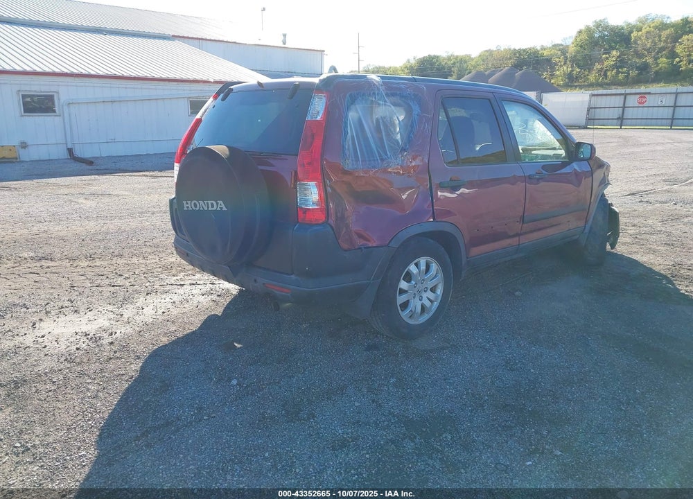 2006 HONDA CR-V EX VIN: JHLRD68846C027883