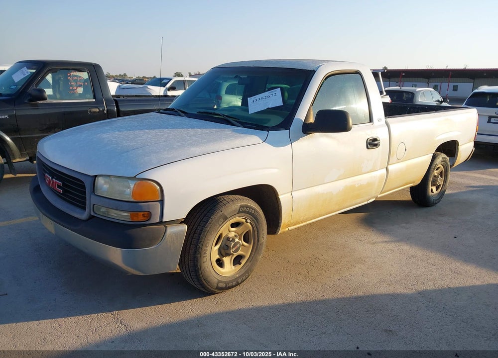 2000 GMC SIERRA 1500 VIN: 1GTEC14V2YE900695