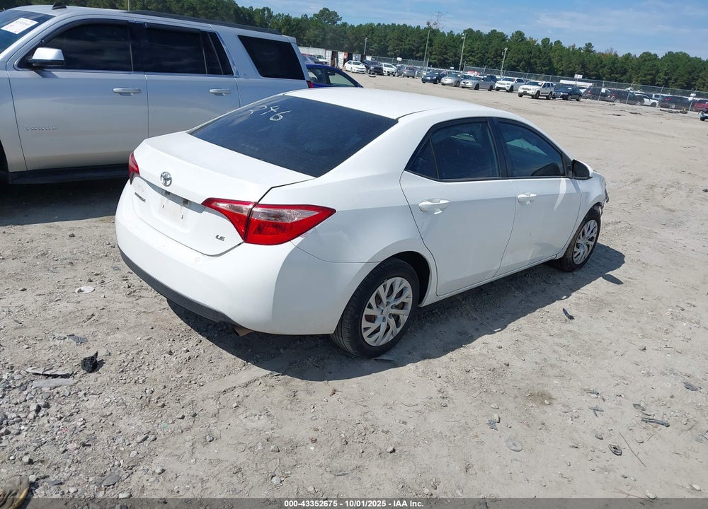 2018 TOYOTA COROLLA VIN: 5YFBURHE7JP751749