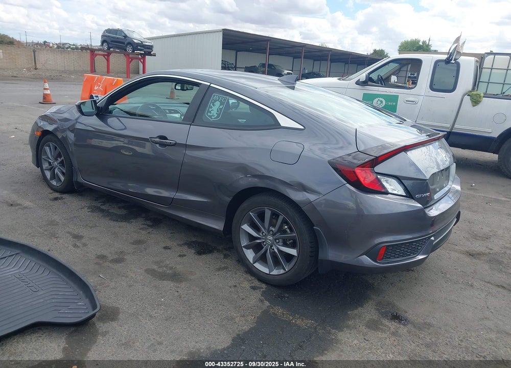 2019 HONDA CIVIC EX VIN: 2HGFC3B33KH355318