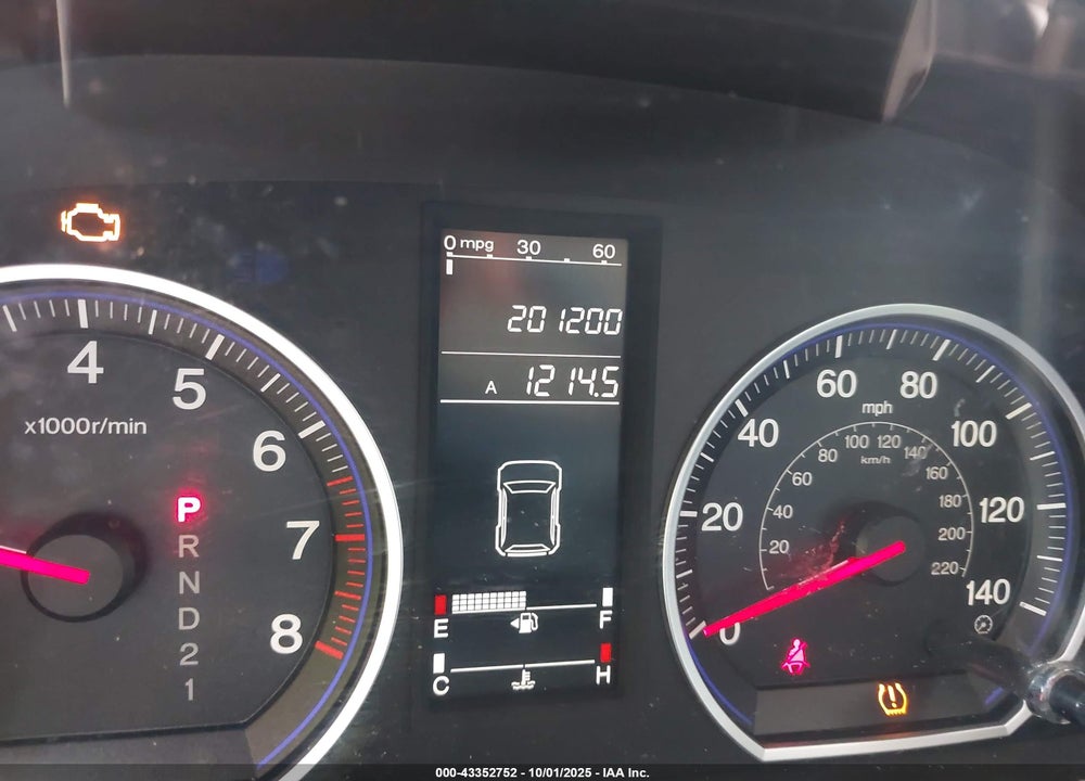 2007 HONDA CR-V LX VIN: JHLRE48357C030573