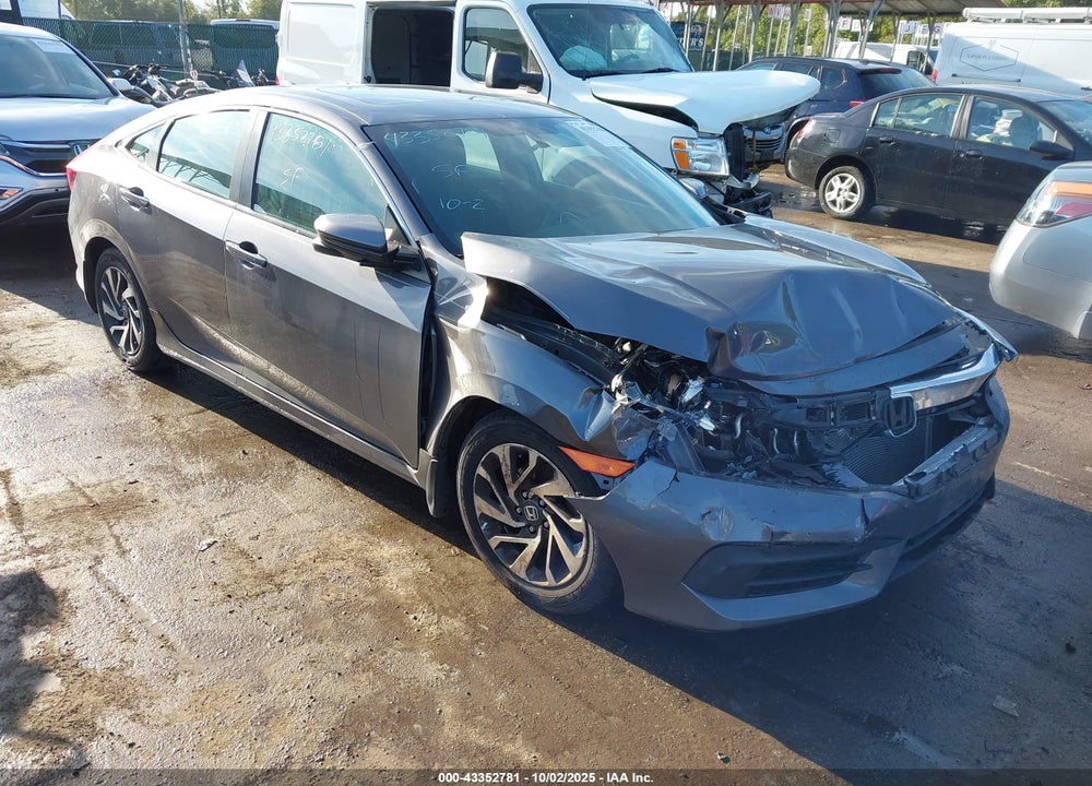 2018 HONDA CIVIC EX VIN: 2HGFC2F74JH560071