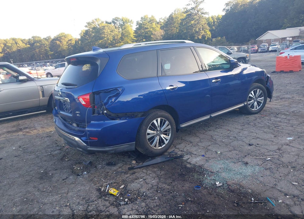 2020 NISSAN PATHFINDER SL 4WD VIN: 5N1DR2CM9LC582230