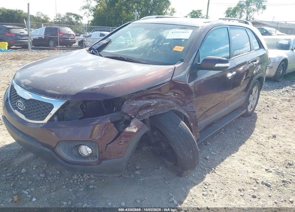 2013 KIA SORENTO VIN: 5XYKU3A66DG367454
