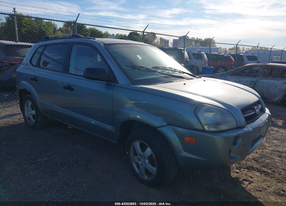 2006 HYUNDAI TUCSON VIN: KM8JM12B76U472044