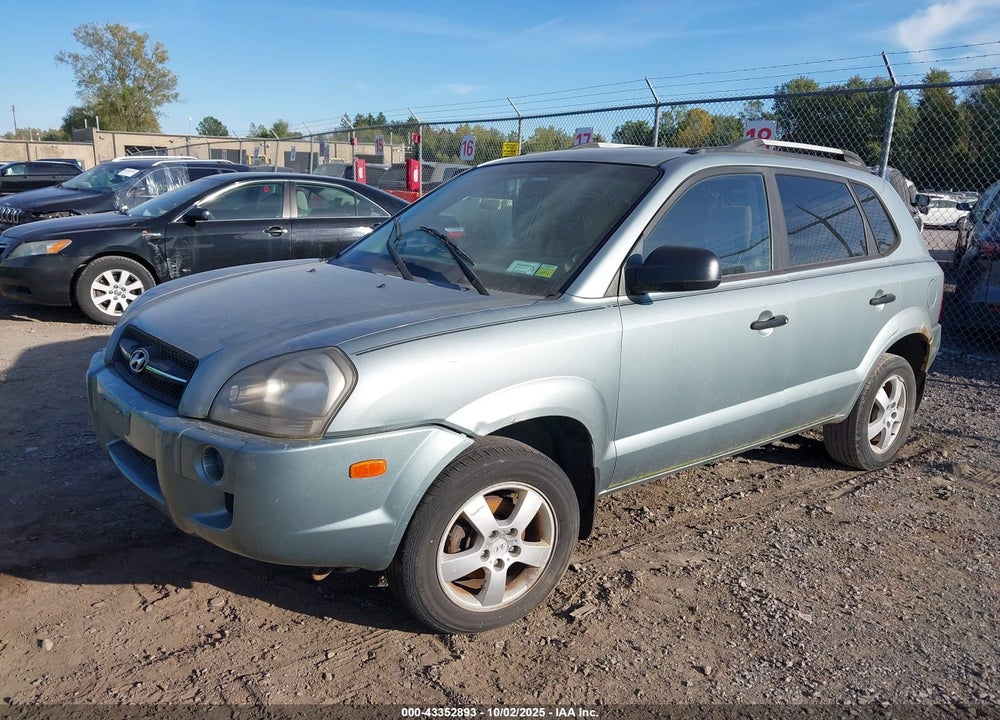 2006 HYUNDAI TUCSON VIN: KM8JM12B76U472044