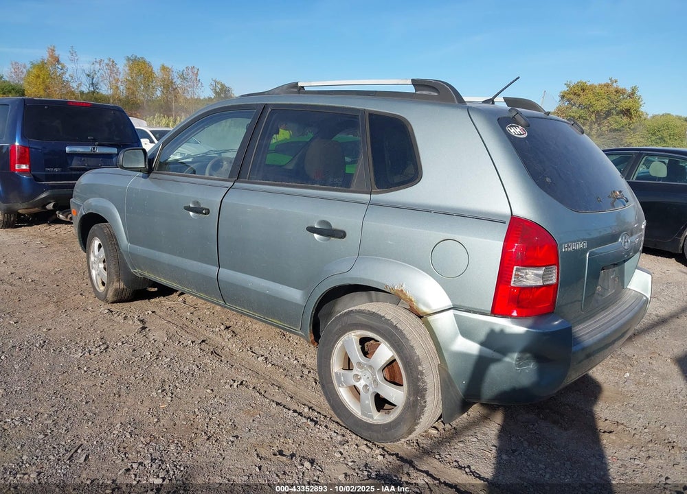 2006 HYUNDAI TUCSON VIN: KM8JM12B76U472044
