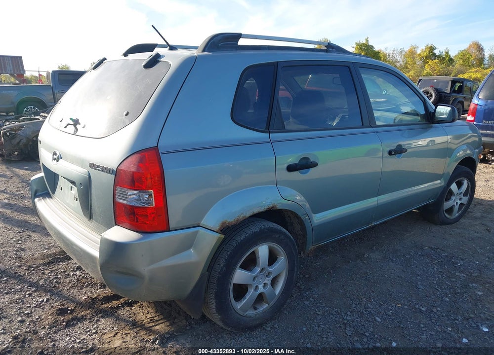 2006 HYUNDAI TUCSON VIN: KM8JM12B76U472044