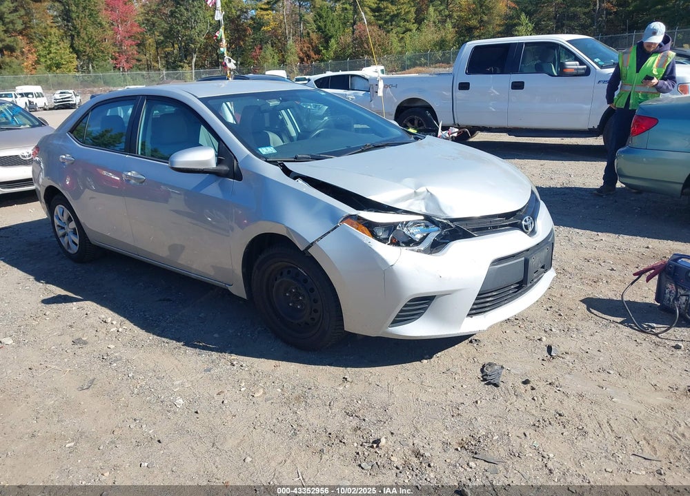 2014 TOYOTA COROLLA LE VIN: 2T1BURHE3EC080022