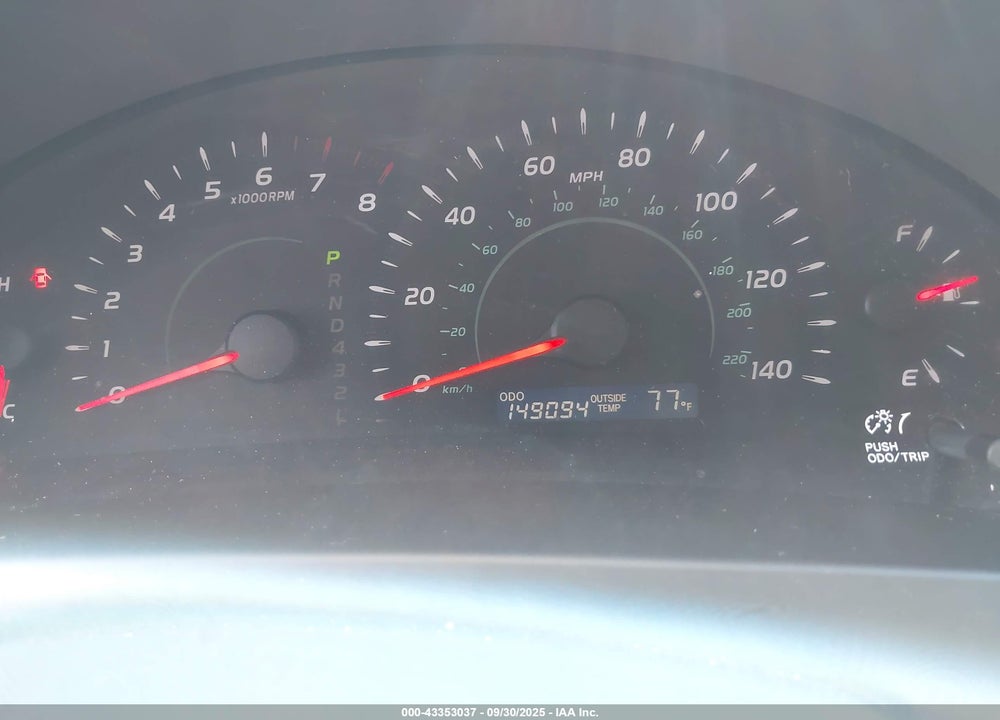 2007 TOYOTA CAMRY LE VIN: 4T1BE46K27U638811