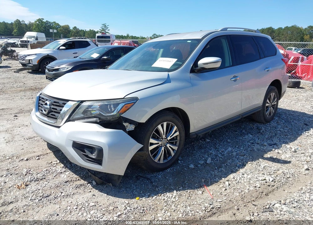 2019 NISSAN PATHFINDER S VIN: 5N1DR2MN8KC644870