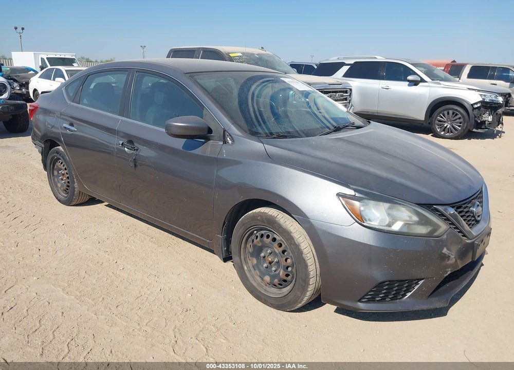 2016 NISSAN SENTRA SV VIN: 3N1AB7AP2GL672807