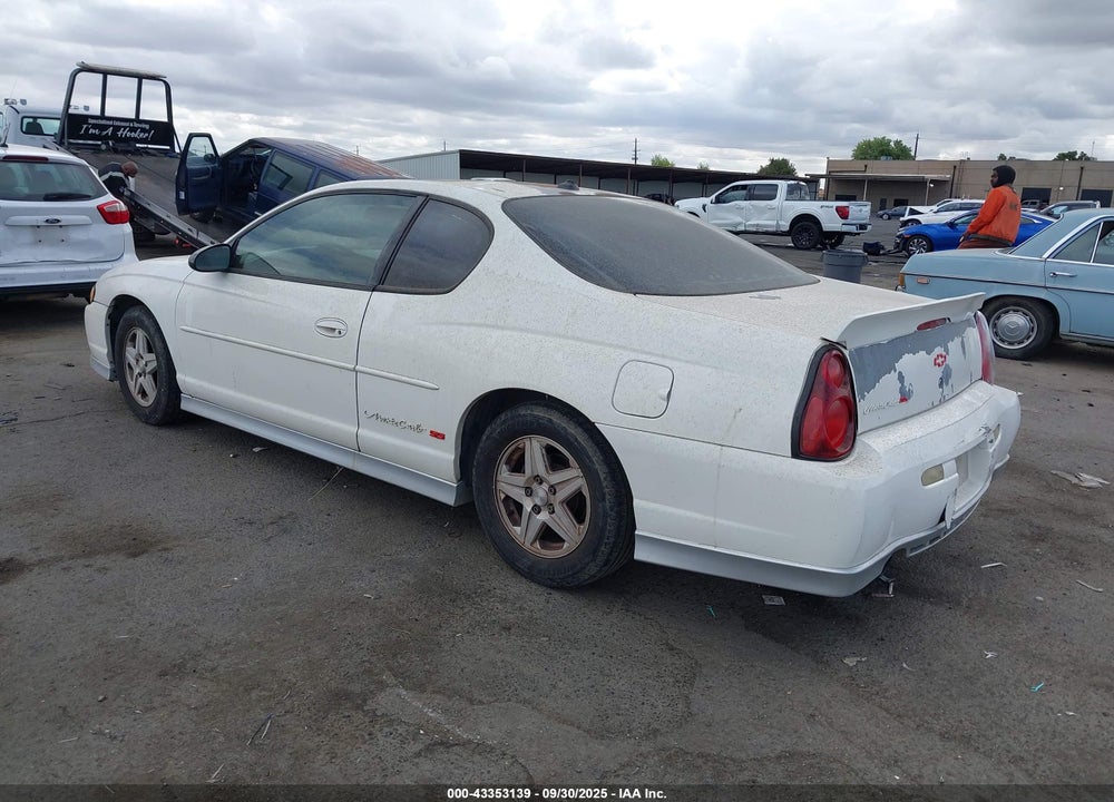 2003 CHEVROLET MONTE CARLO SS VIN: 2G1WX15K839373604