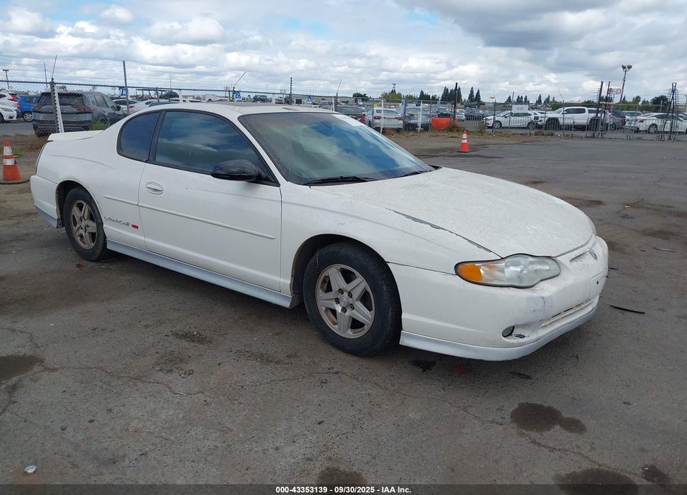 2003 CHEVROLET MONTE CARLO SS VIN: 2G1WX15K839373604