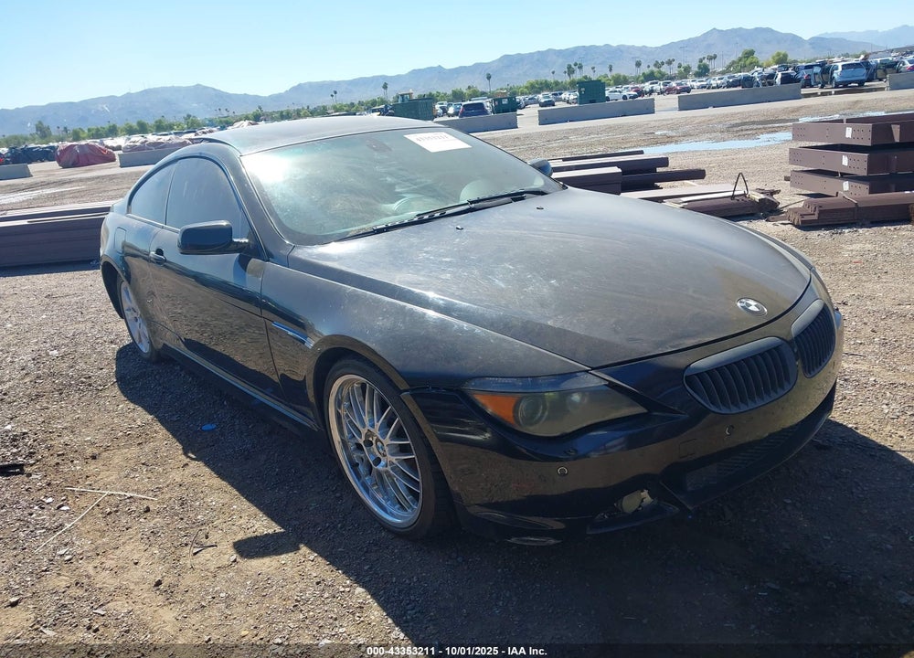 2007 BMW 650I VIN: WBAEH13547CR52047