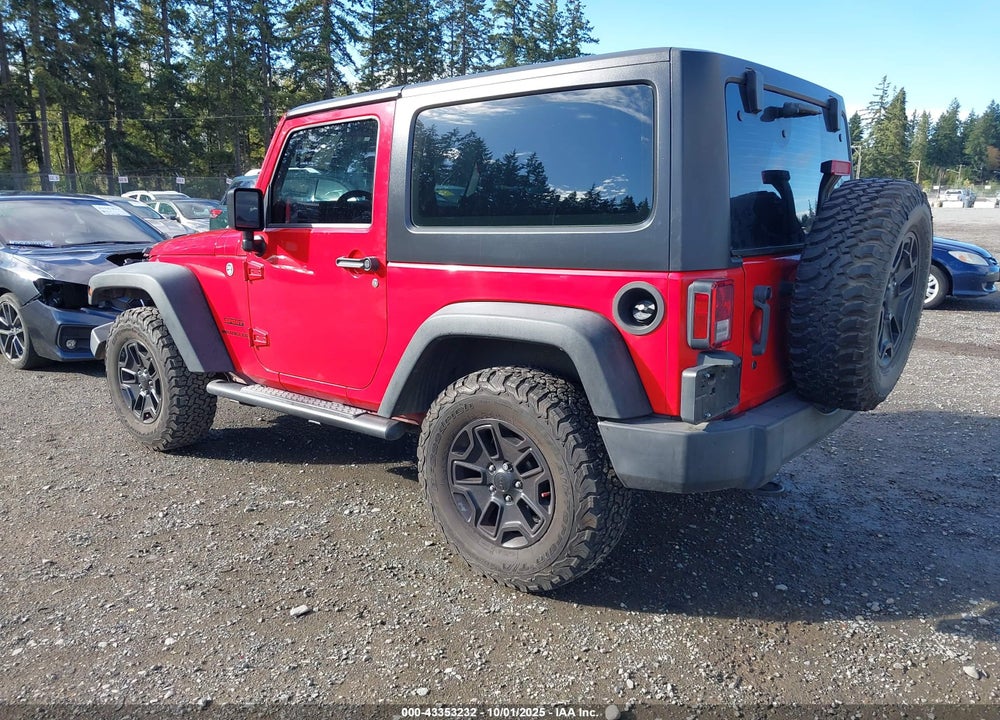 2014 JEEP WRANGLER / VIN: 1C4AJWAG9EL135516