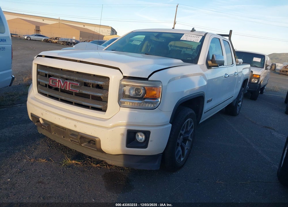 2014 GMC SIERRA 1500 SLT VIN: 1GTV2VEC1EZ272897