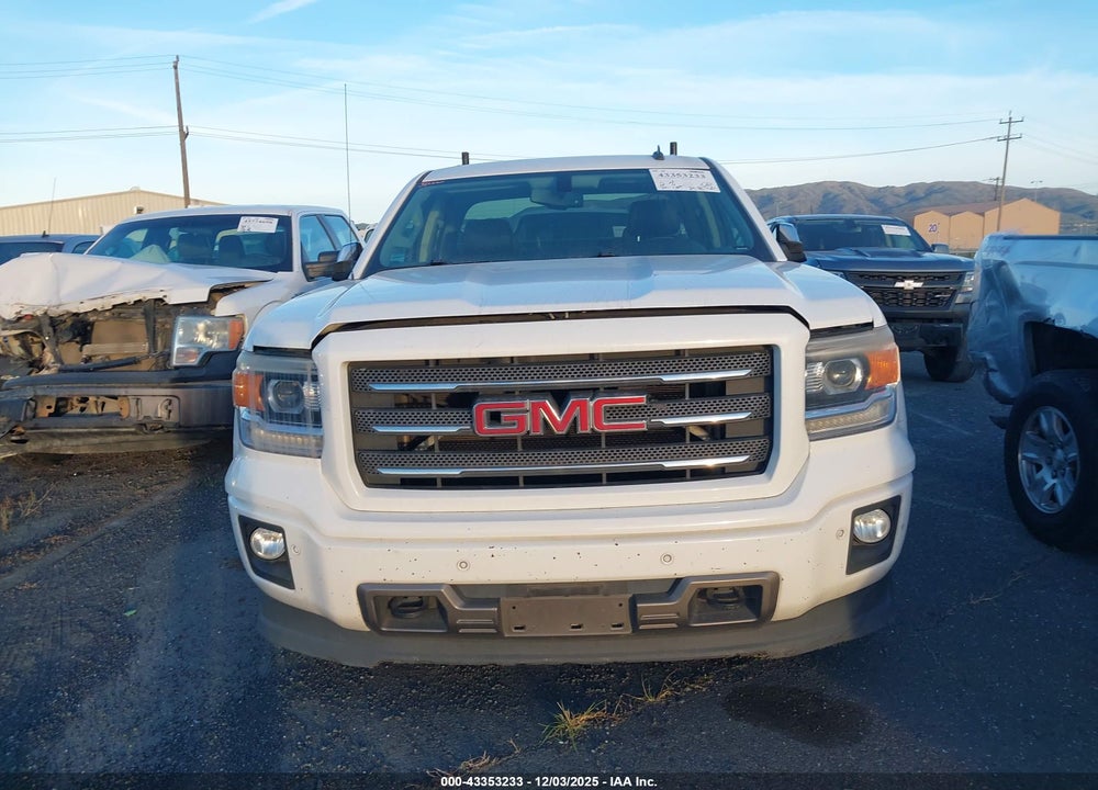 2014 GMC SIERRA 1500 SLT VIN: 1GTV2VEC1EZ272897