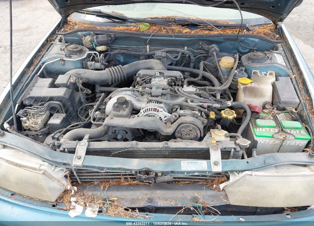 1993 SUBARU LEGACY L VIN: 4S3BJ6334P6941408