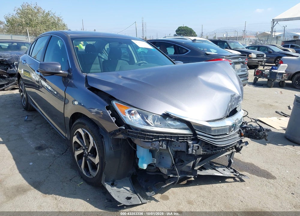 2016 HONDA ACCORD EX VIN: 1HGCR2F72GA058281