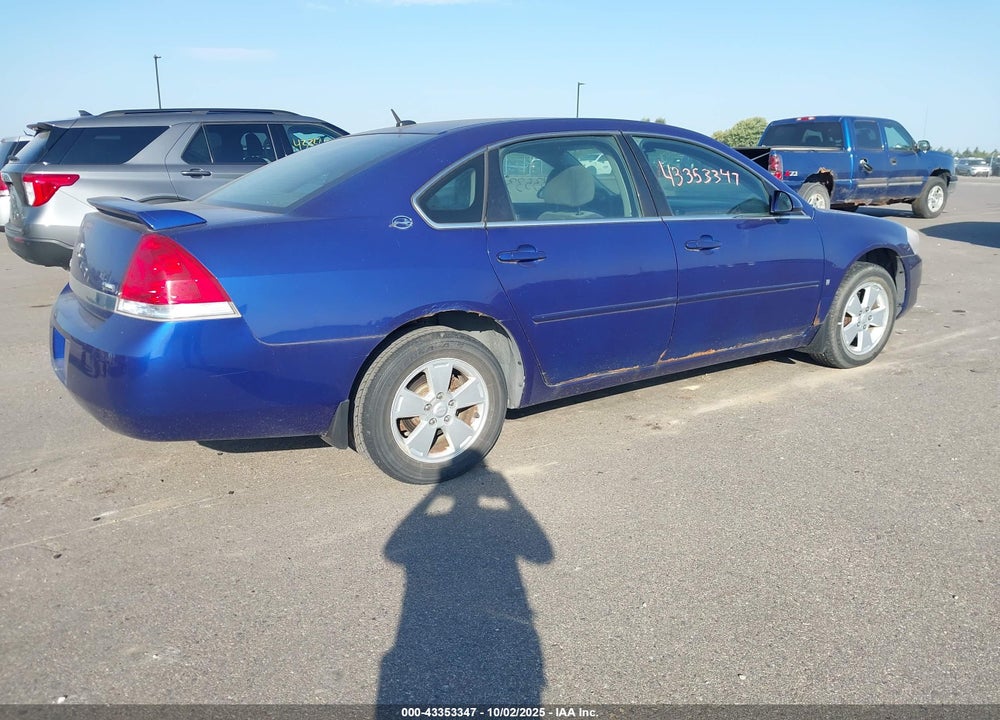 2007 CHEVROLET IMPALA VIN: 2G1WT58K279168039