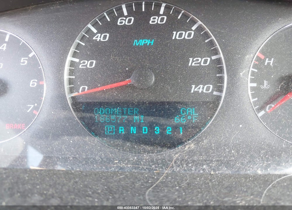 2007 CHEVROLET IMPALA VIN: 2G1WT58K279168039