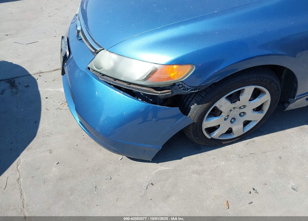 2008 HONDA CIVIC LX VIN: 1HGFA16588L113089