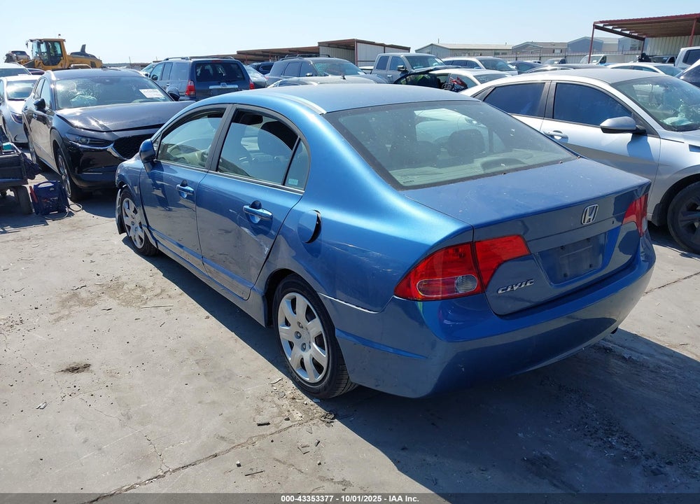 2008 HONDA CIVIC LX VIN: 1HGFA16588L113089