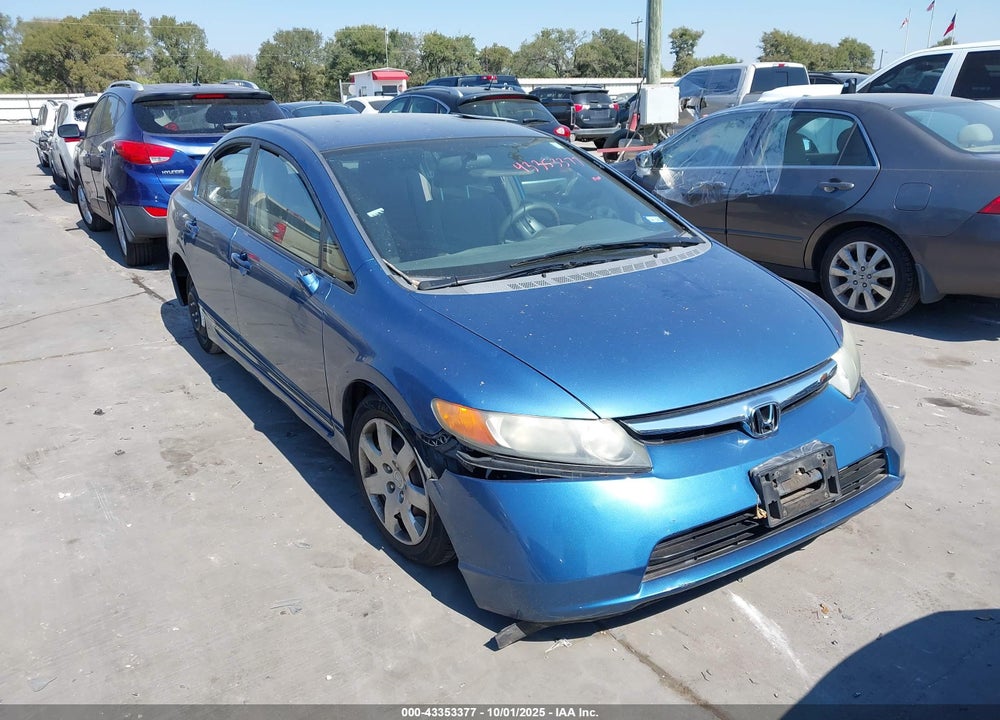 2008 HONDA CIVIC LX VIN: 1HGFA16588L113089
